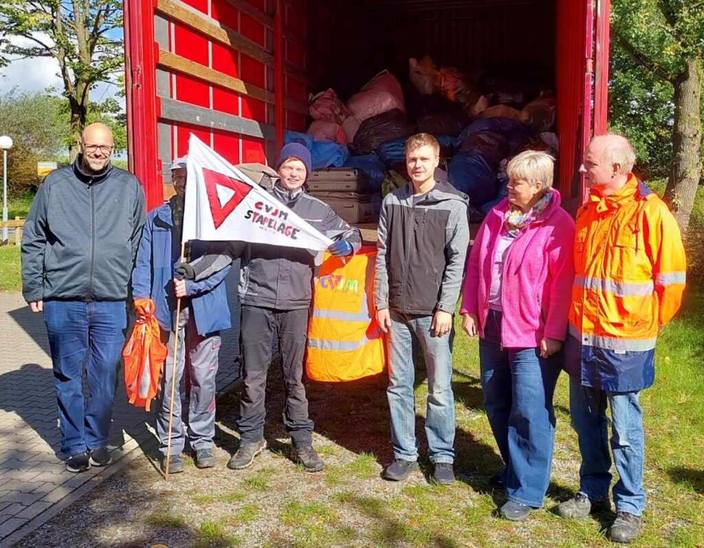 Erfolgreiche Neuauflage der Kleidersammlung